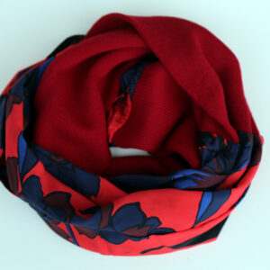 Infinity scarf, red