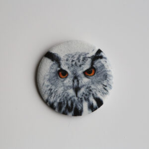 brooch, owl