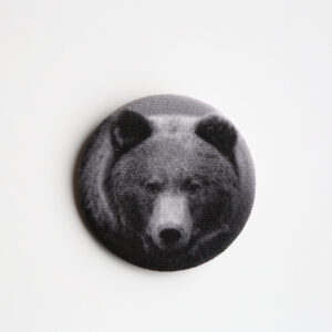 brooch, bear