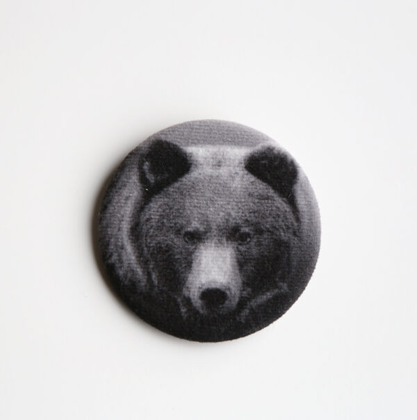 brooch, bear