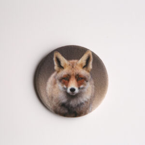 brooch, fox